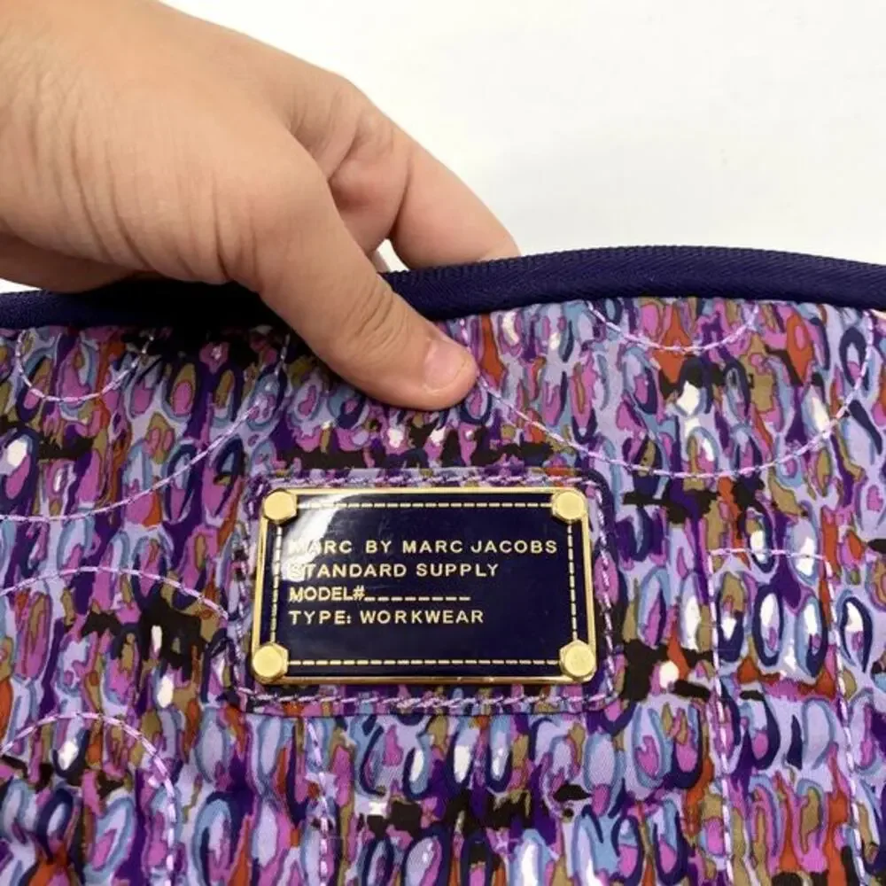 Marc by Maarc Jacobs Purple‎ Floral Laptop Sleeve
